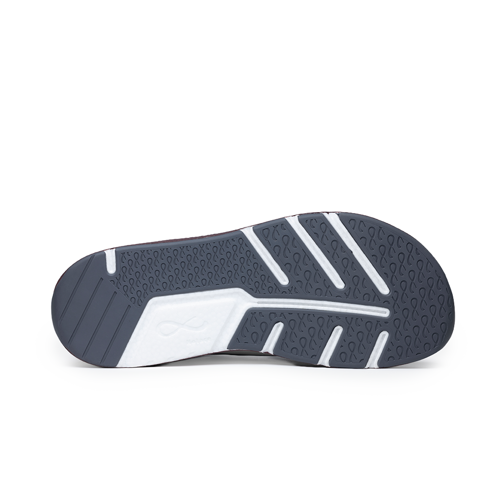 Michi 1 Mens Grey/Burgundy