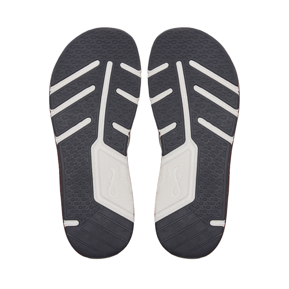 Michi 1 Womens Grey/Burgundy